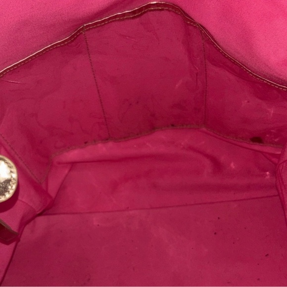 Custom Lilly Pulitzer Pink and Green Tropical Tote - Picture 5 of 8